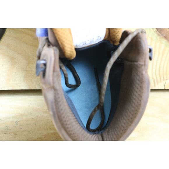 Georgia Boot 11.5M Brown Leather Flxpoint Ultra 6# Composite Toe - Picture 7 of 10